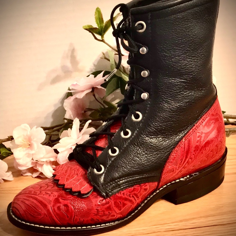 🔥”Authentic”🔥Laredo Kiltie Booties 👢 - Picture 8 of 8